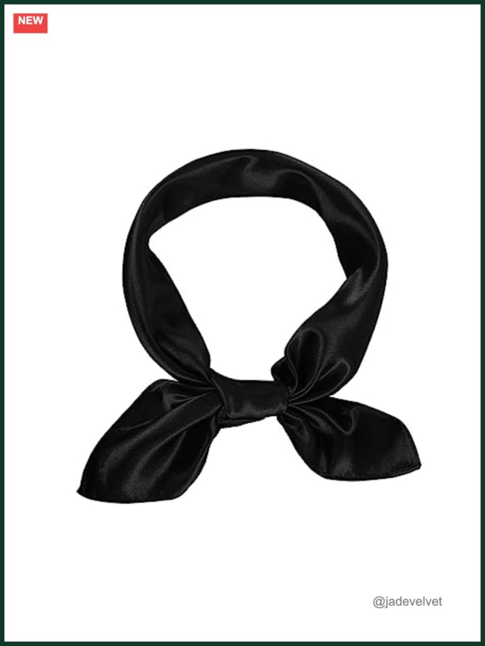 Square Satin Scarf Neck Wrap Ribbon Neckerchief Headband